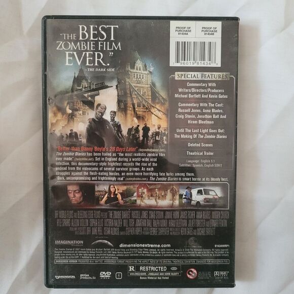 The Zombie Diaries DVD - Picture 2 of 2